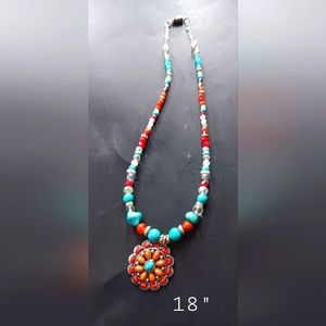 Southwestern turquoise necklace